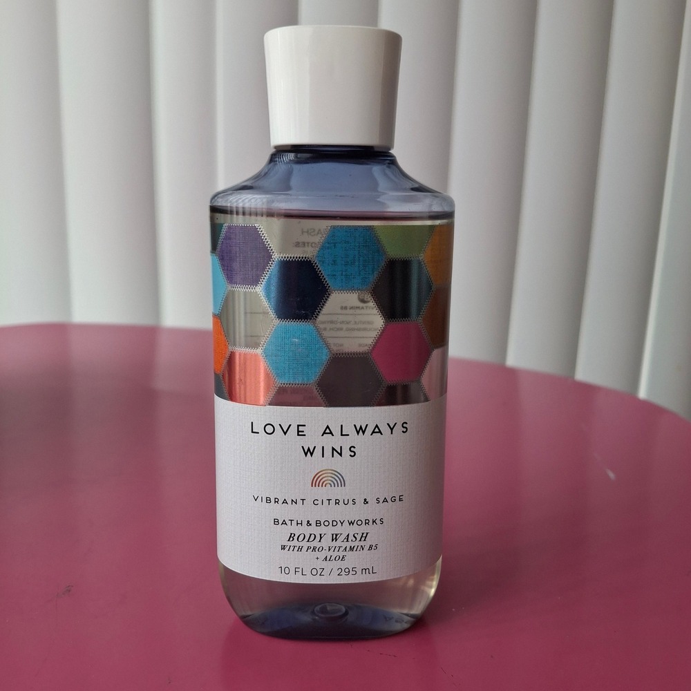 Bath & Body Works LOVE ALWAYS WINS Vibrant Citrus & Sage Body Wash 10 fl oz Gel